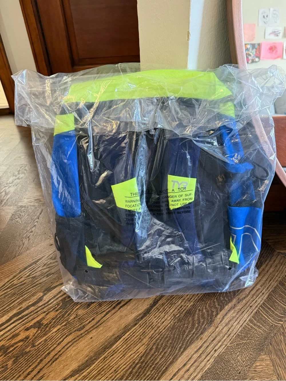 Alliance Backpack TYR, 30L Capacity, Wet and Dry Compartments, Team Colors